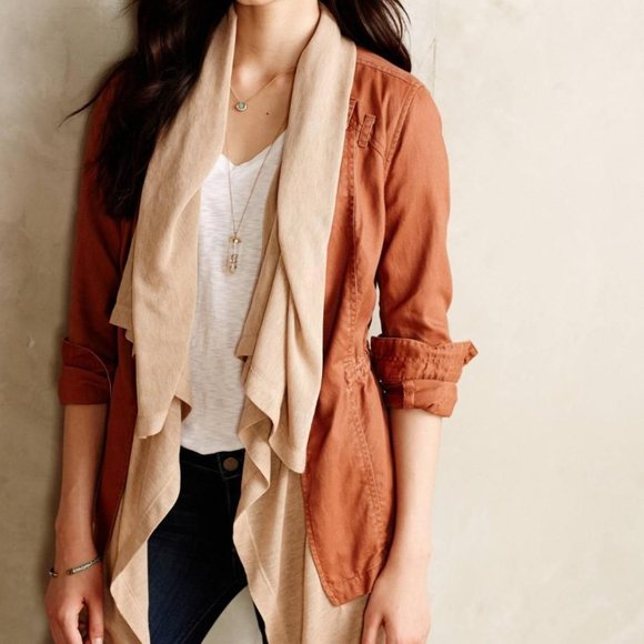 Hei Hei Cascade Anorak Jacket Anthropologie Rose - Picture 1 of 9